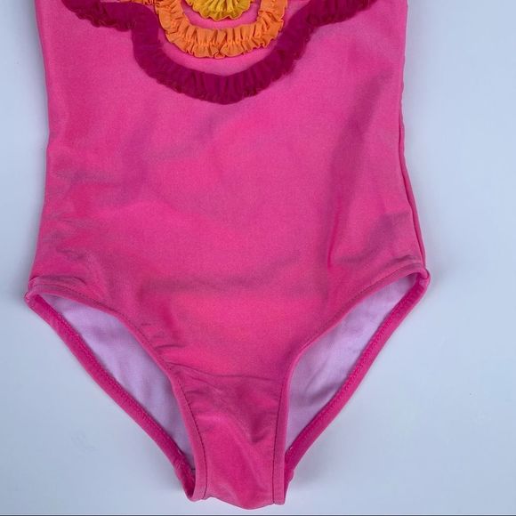 Love U Lots Girls' Swimsuit Ruffle Flower Design - Picture 5 of 5